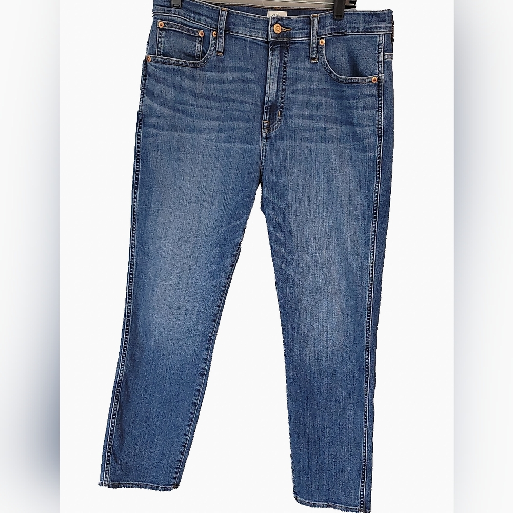 J. Crew Women's Straight Leg Jeans in Blue‎
